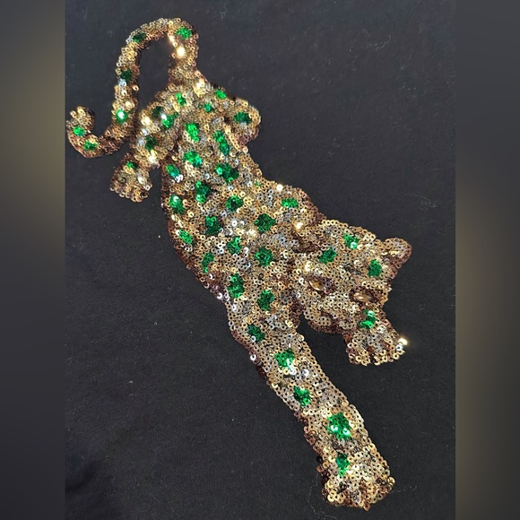 Black sequined top - Picture 4 of 4